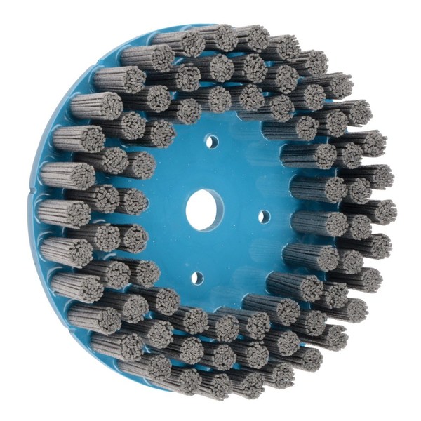 Weiler 8" Nylox Disc Brush Rectangular Filament 80SC Fill 7/8" Arbor Hole 85922